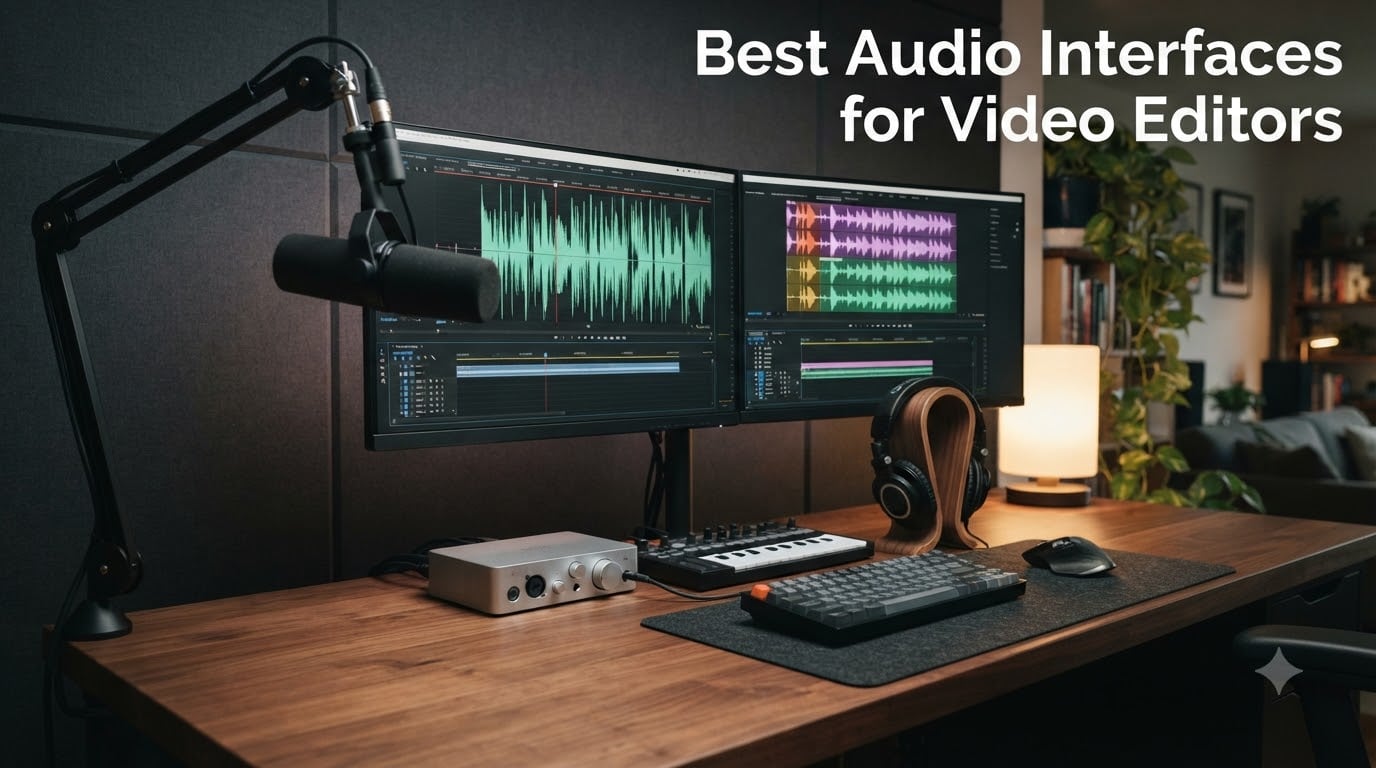 Best Audio Interfaces for Video Editors