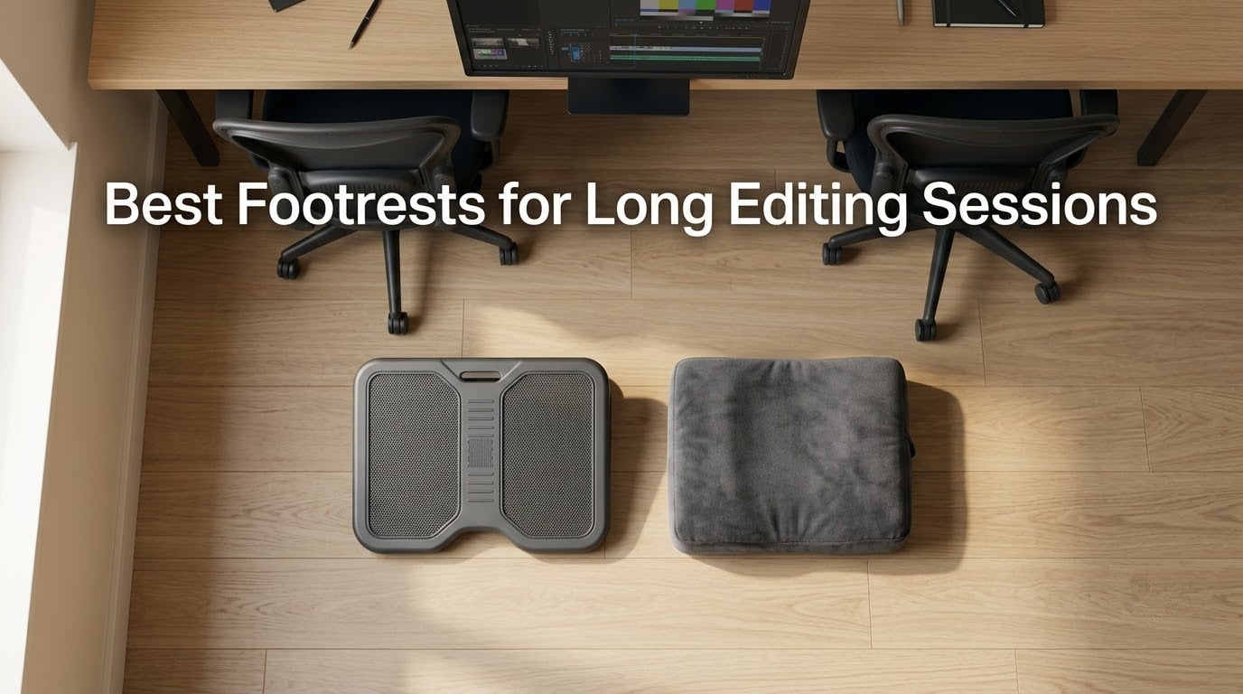 Best Footrests for Long Editing Sessions