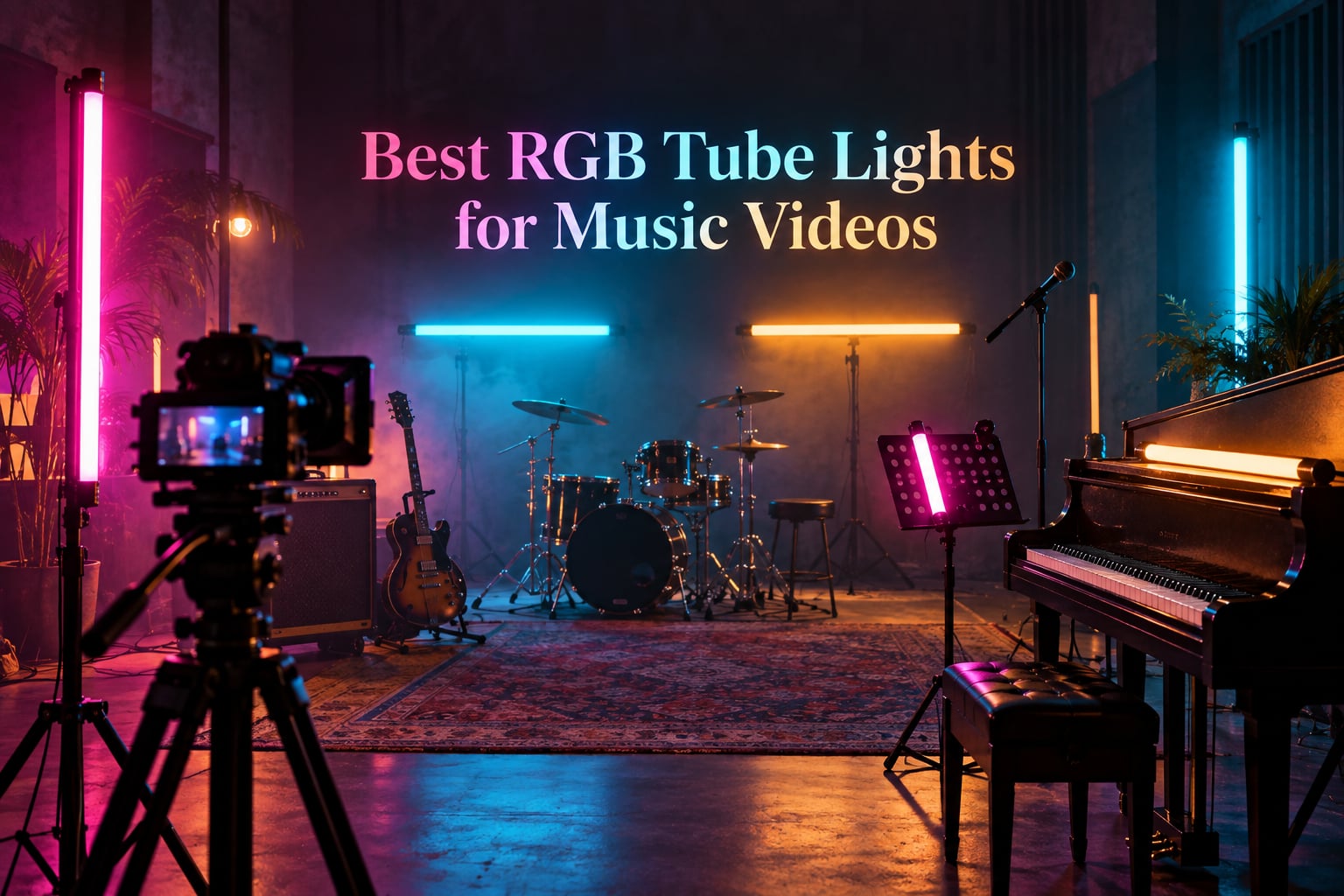 Best RGB Tube Lights for Music Videos