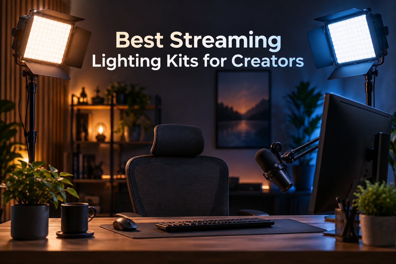 Best Streaming Lighting Kits for Creators