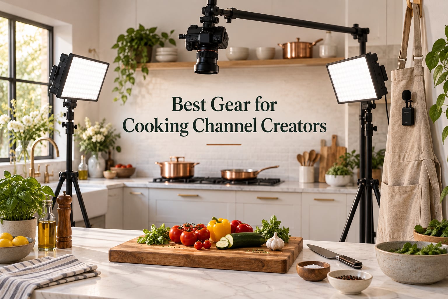 Best Gear for Cooking Channel Creators