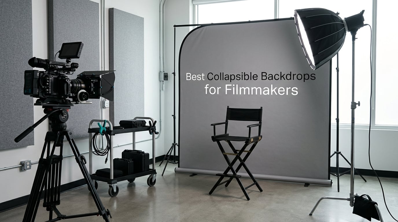 Best Collapsible Backdrops for Filmmakers
