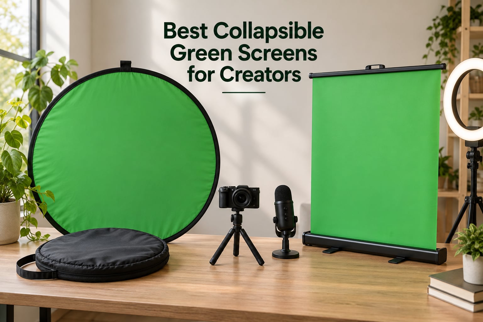 Best Collapsible Green Screens for Creators