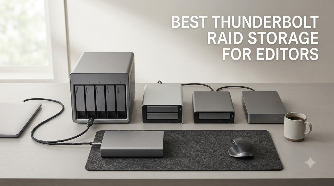 Best Thunderbolt RAID Storage for Editors