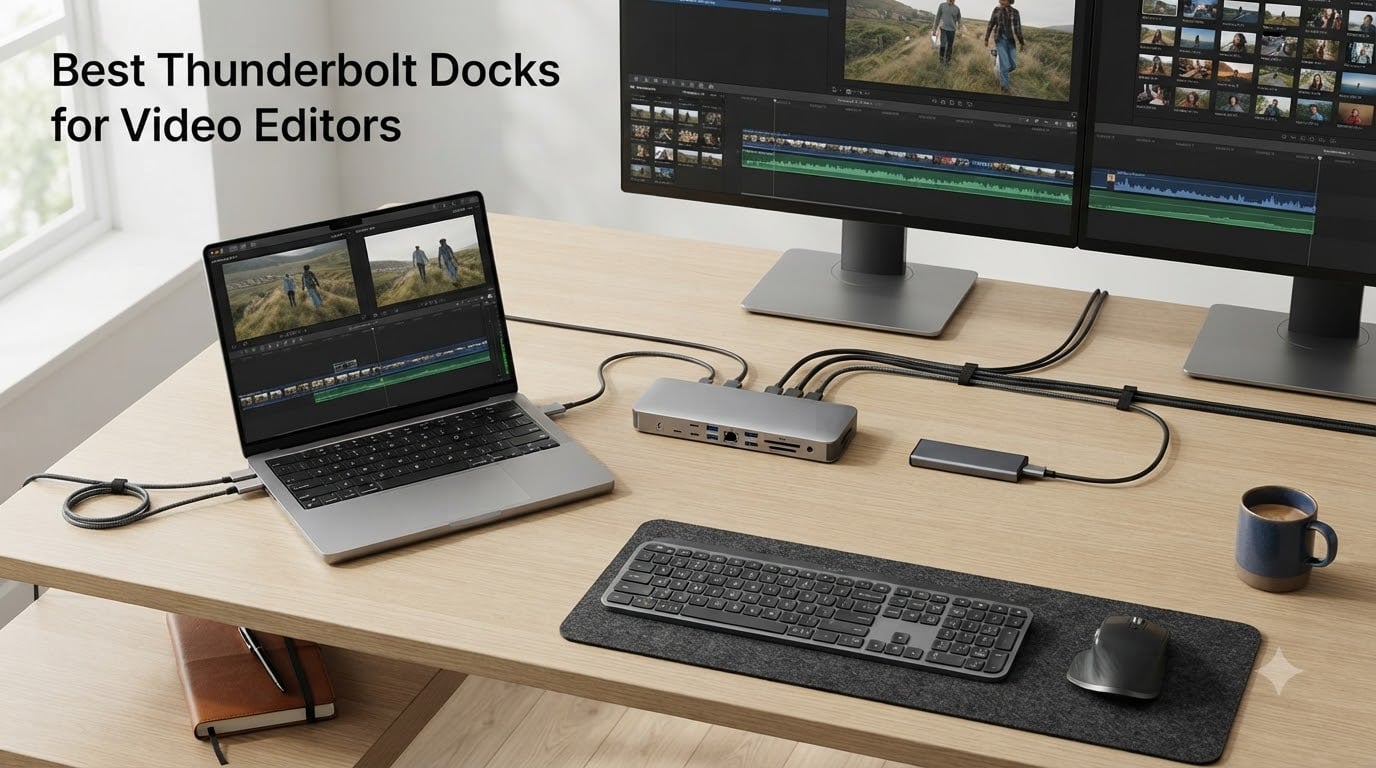 Best Thunderbolt Docks for Video Editors
