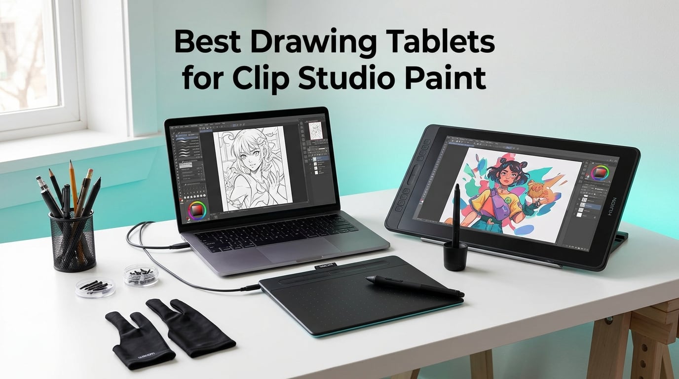 Best Drawing Tablets for Clip Studio Paint