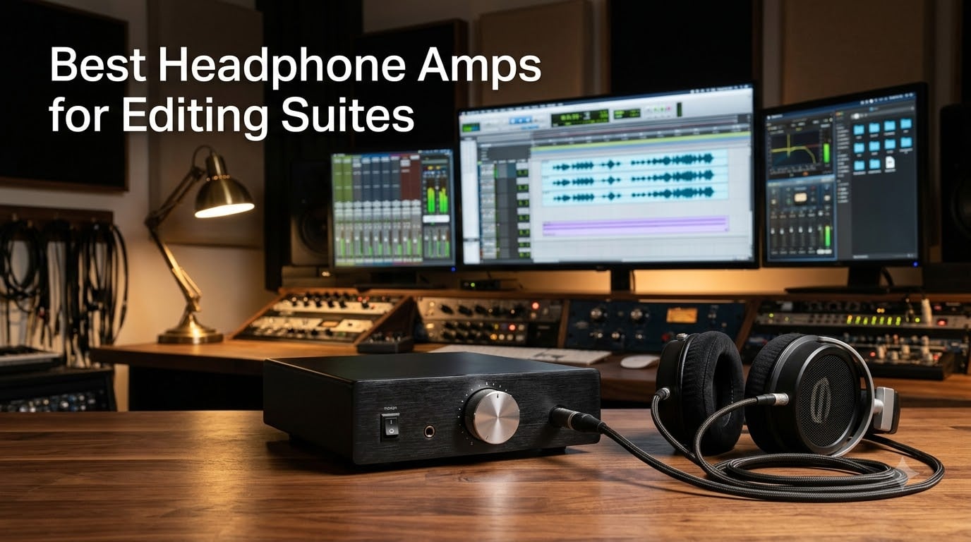 Best Headphone Amps for Editing Suites