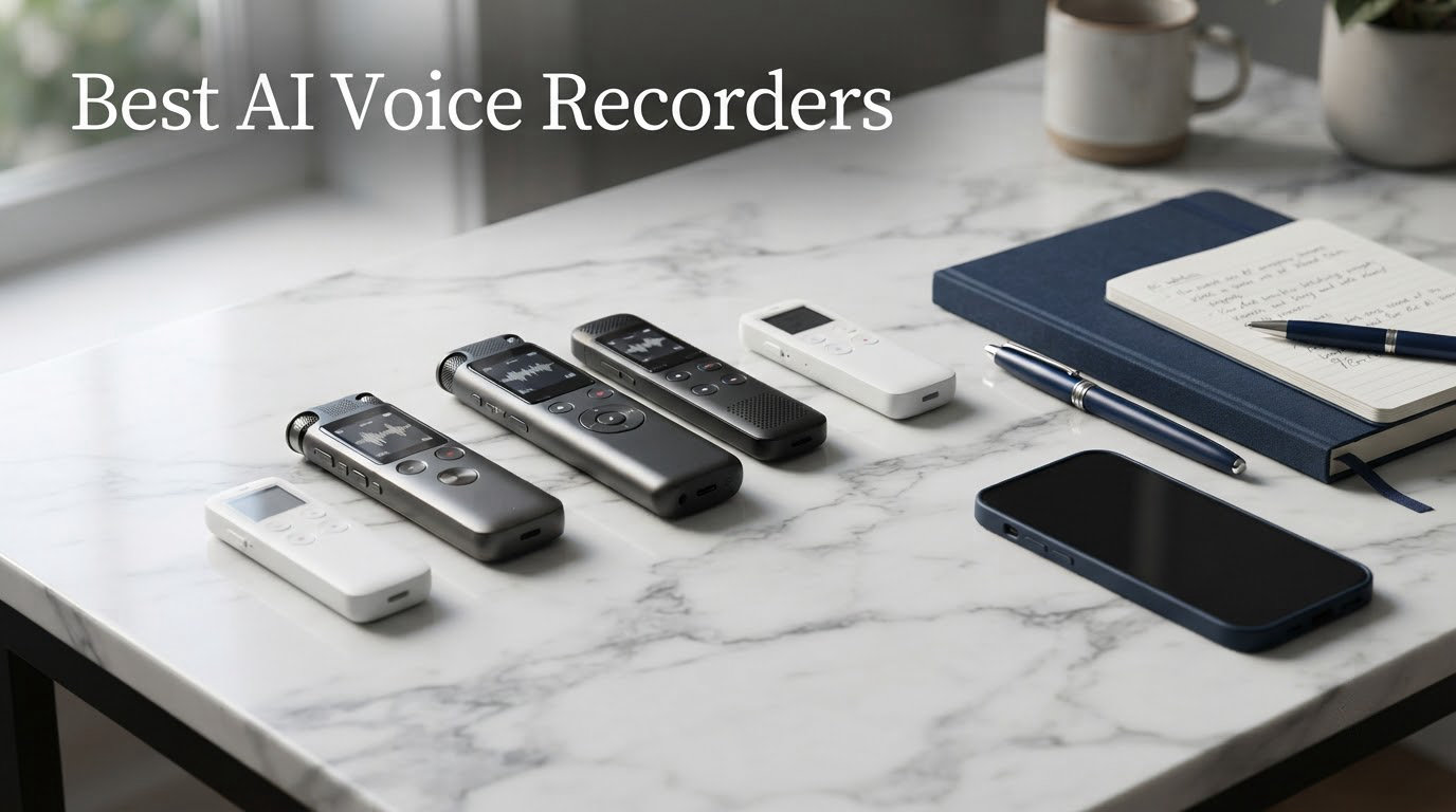 Best AI Voice Recorders