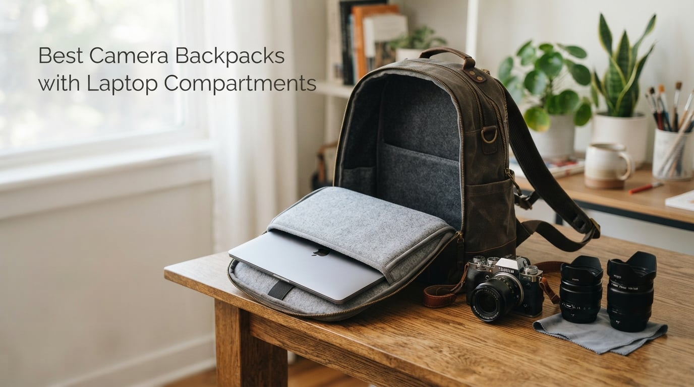 Best Camera Backpacks with Laptop Compartments