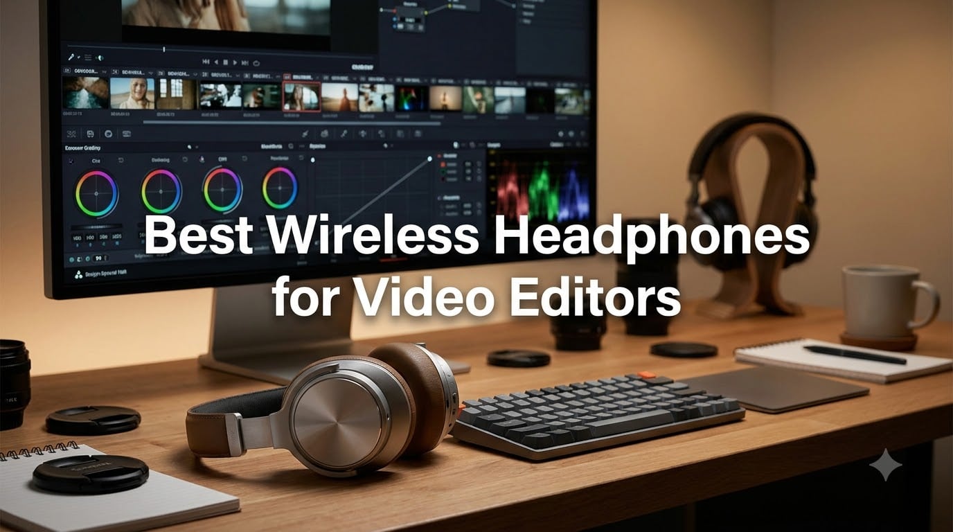 Best Wireless Headphones for Video Editors