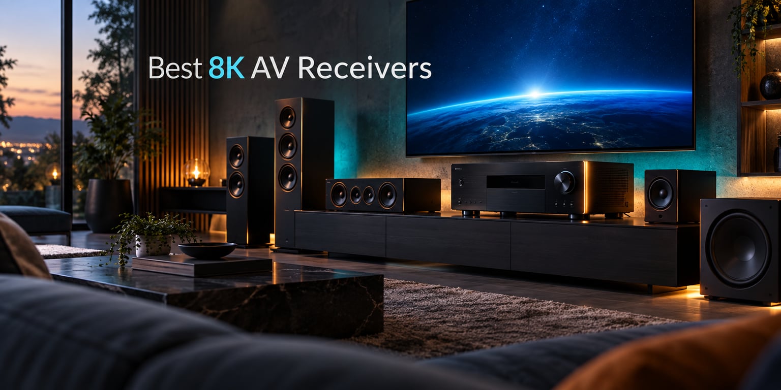 Best 8K AV Receivers