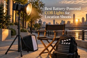 Best Battery-Powered COB Lights for Location Shoots