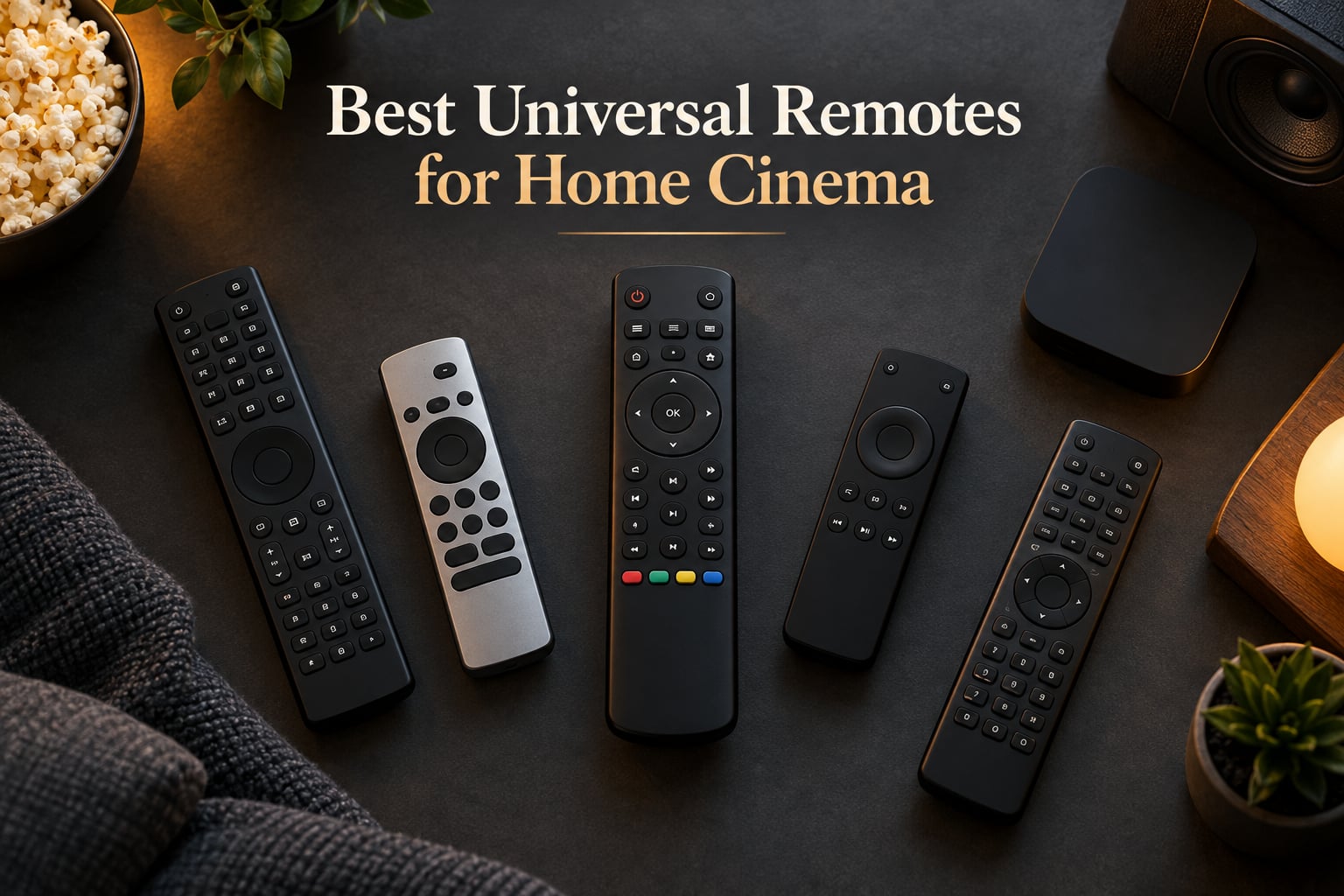 Best Universal Remotes for Home Cinema
