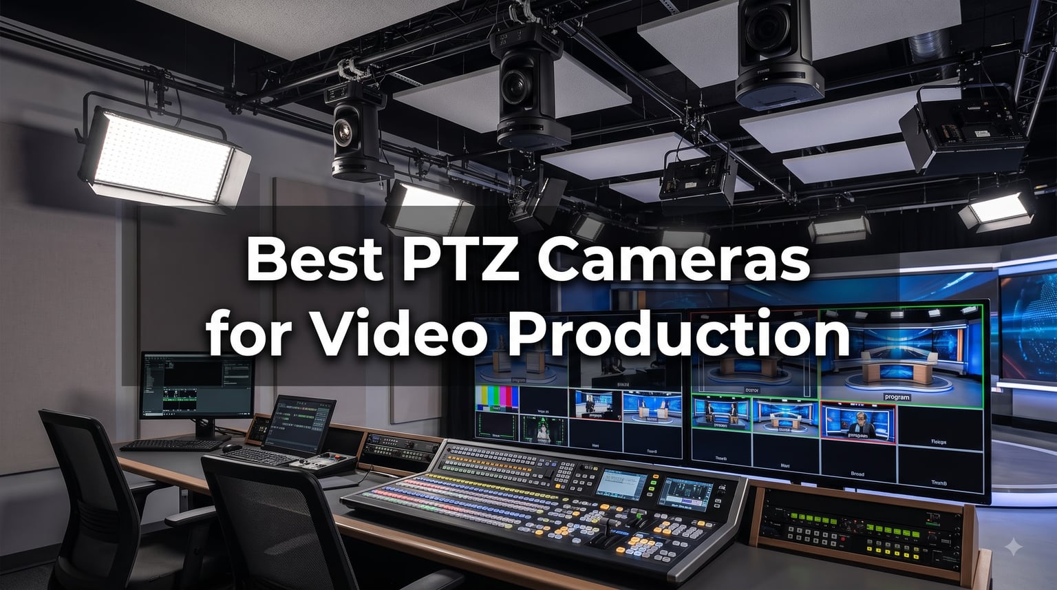 Best PTZ Cameras for Video Production