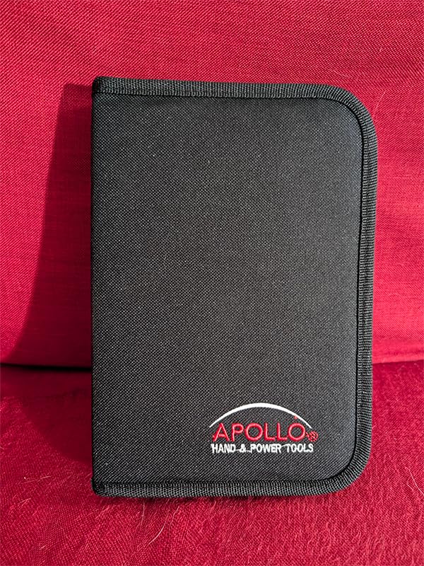Apollo Tools 56 Piece Compact SAE Auto Tool Set, Red DT9774 customer photo 2
