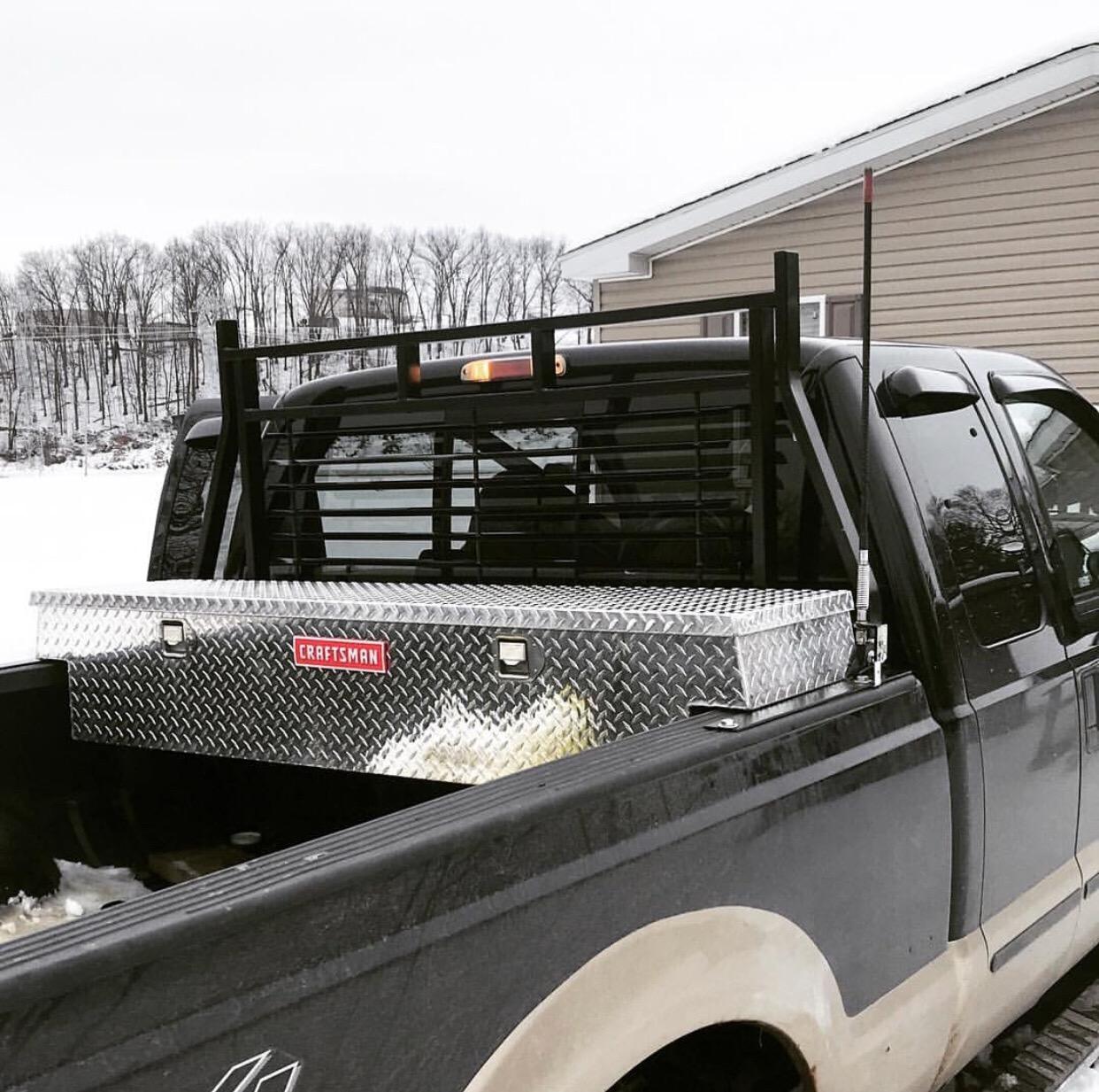 Aries 111001 Classic Heavy-Duty Black Steel Truck Headache Rack Cab Protector, Select Ford F-250, F-350, F-450 Super Duty customer photo 2