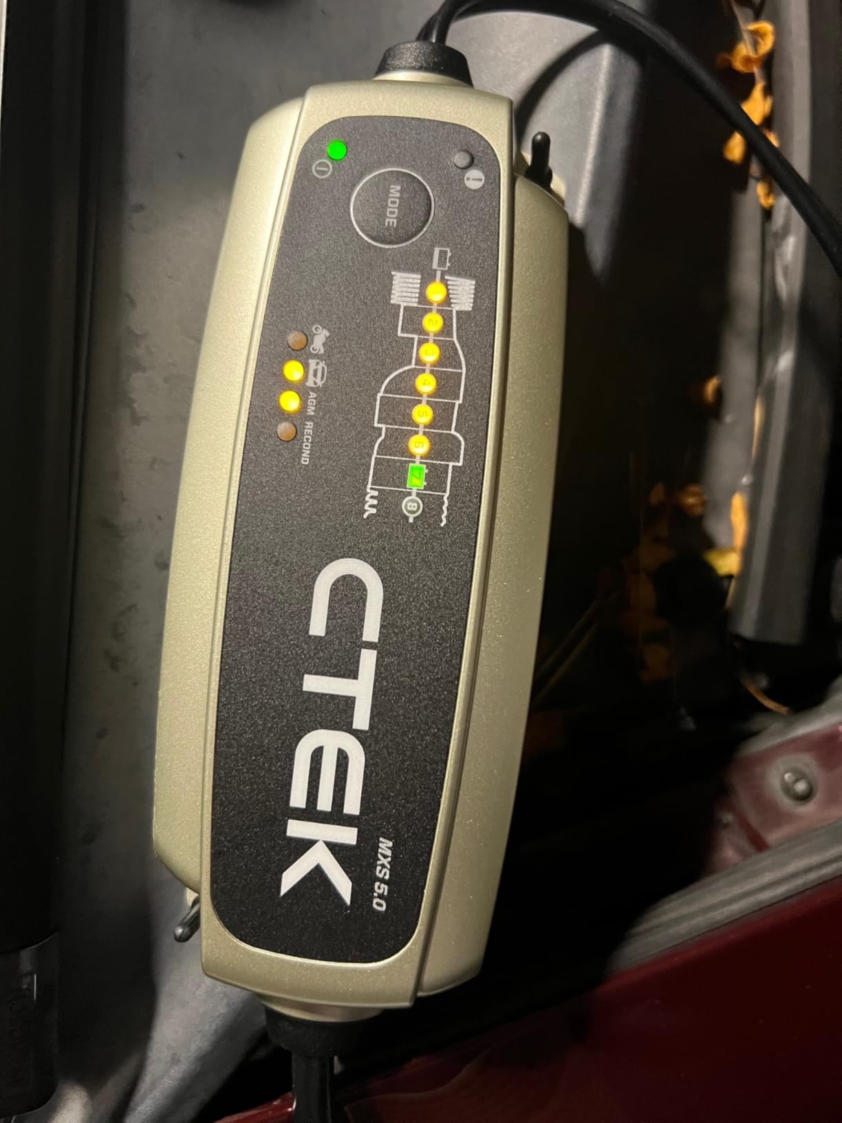 CTEK - 40-206 MXS 5.0 Fully Automatic 4.3 amp Battery Charger and Maintainer 12V customer photo 2