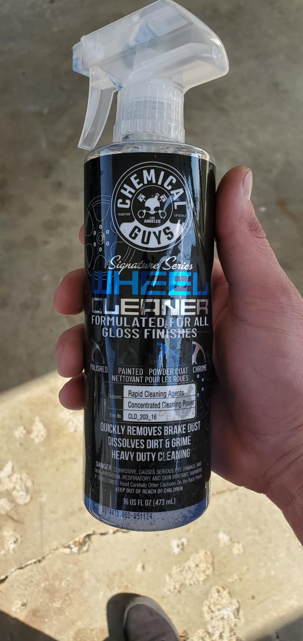 Chemical Guys, Signature Series Wheel Cleaner Spray for All Finishes, 16 oz customer photo 1