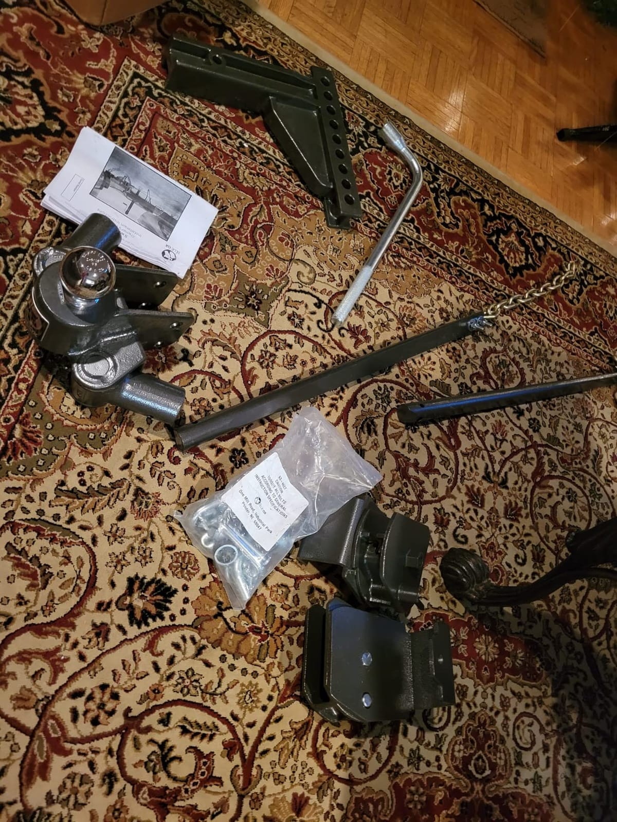 Blue Ox BXW2000 SwayPro Weight Distributing Hitch | 9 Hole Shank, 2000lbs Tongue, 20000lbs Towing, 2-1/2″ Receiver | Quick & Simple to Use customer photo 1