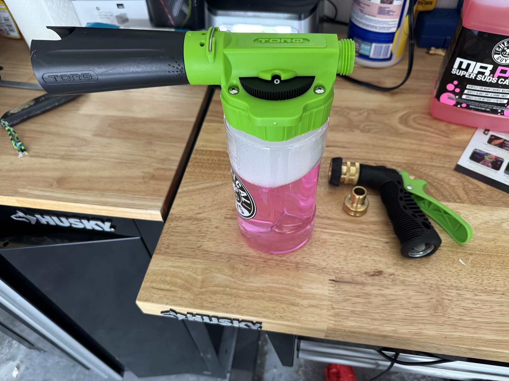 Chemical Guys, TORQ Foam Blaster 6 Cannon, Garden Hose Attachment for Cars customer photo 2