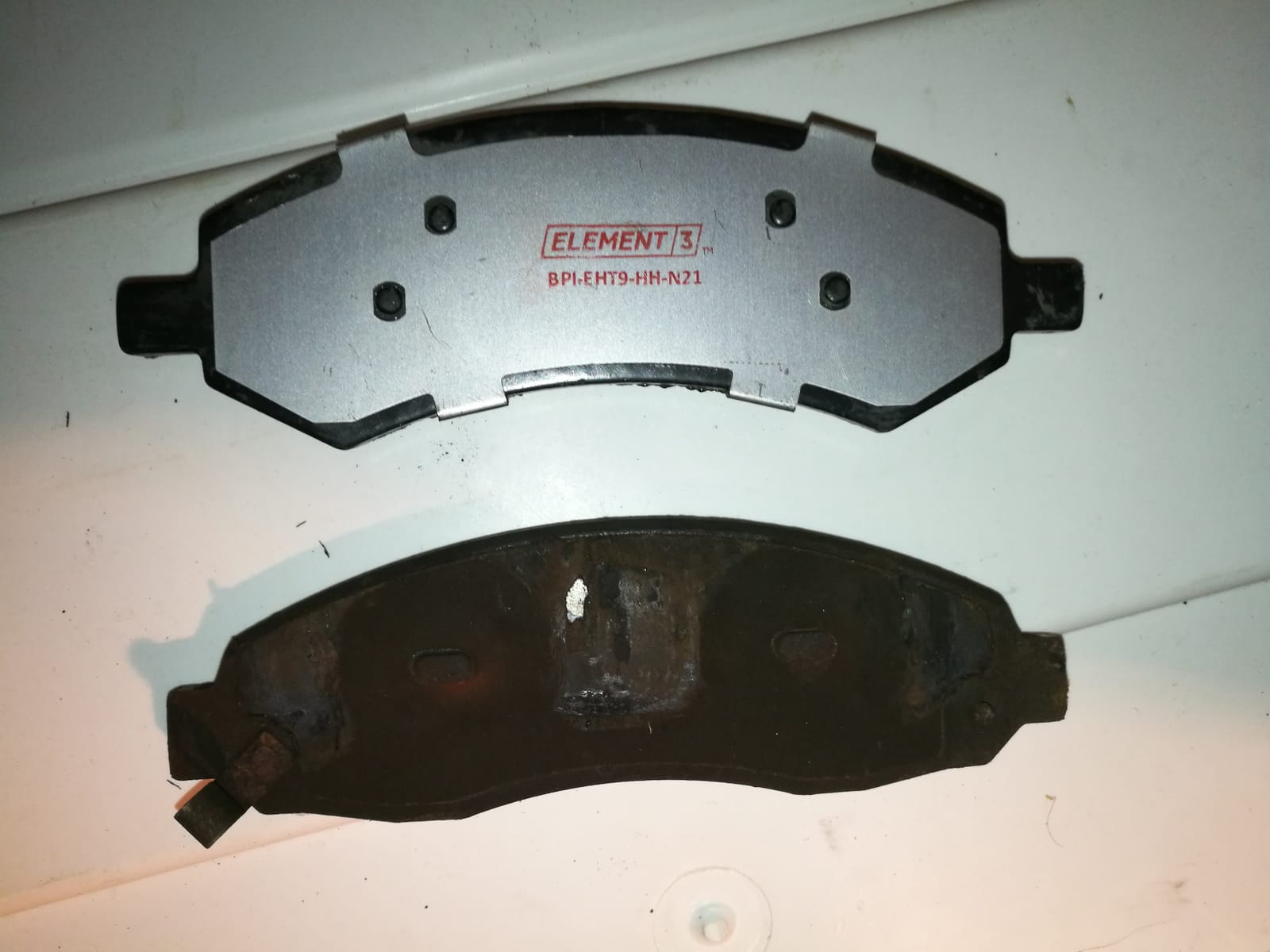 Raybestos Element3 EHT Automotive Replacement Front Brake Pad for Selected Dodge (Dakota,Durango,Ram 1500), Mitsubishi (Raider), Chrysler (Aspen) Model Years (EHT1084H) customer photo 1