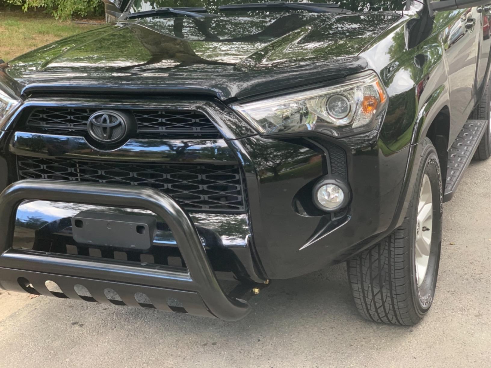 TAC Bull Bar Fit 2010-2024Toyota 4Runner (Exclude 14-24 Limited/19-22 Nightshade Edition/22-24 TRD Sport) SUV 3 inches Black Front Bumper Guard Grille Guard Push Guard Off Road Accessories customer photo 1