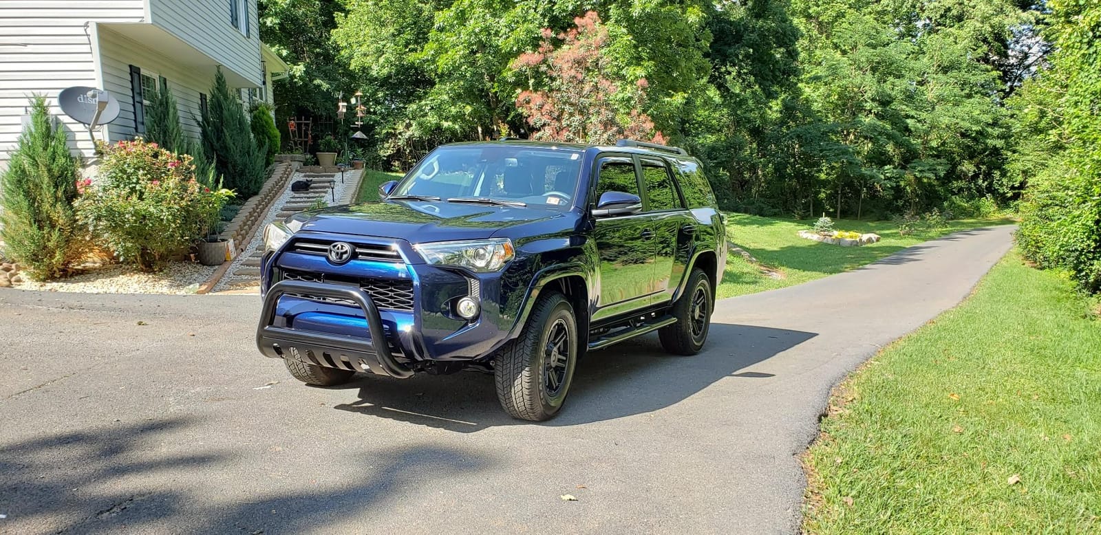 TAC Bull Bar Fit 2010-2024Toyota 4Runner (Exclude 14-24 Limited/19-22 Nightshade Edition/22-24 TRD Sport) SUV 3 inches Black Front Bumper Guard Grille Guard Push Guard Off Road Accessories customer photo 2