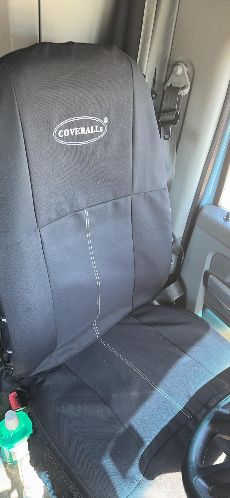 Seats Inc. Coveralls Truck Seat Cover - Solid Black, Model Number 9106 customer photo 1