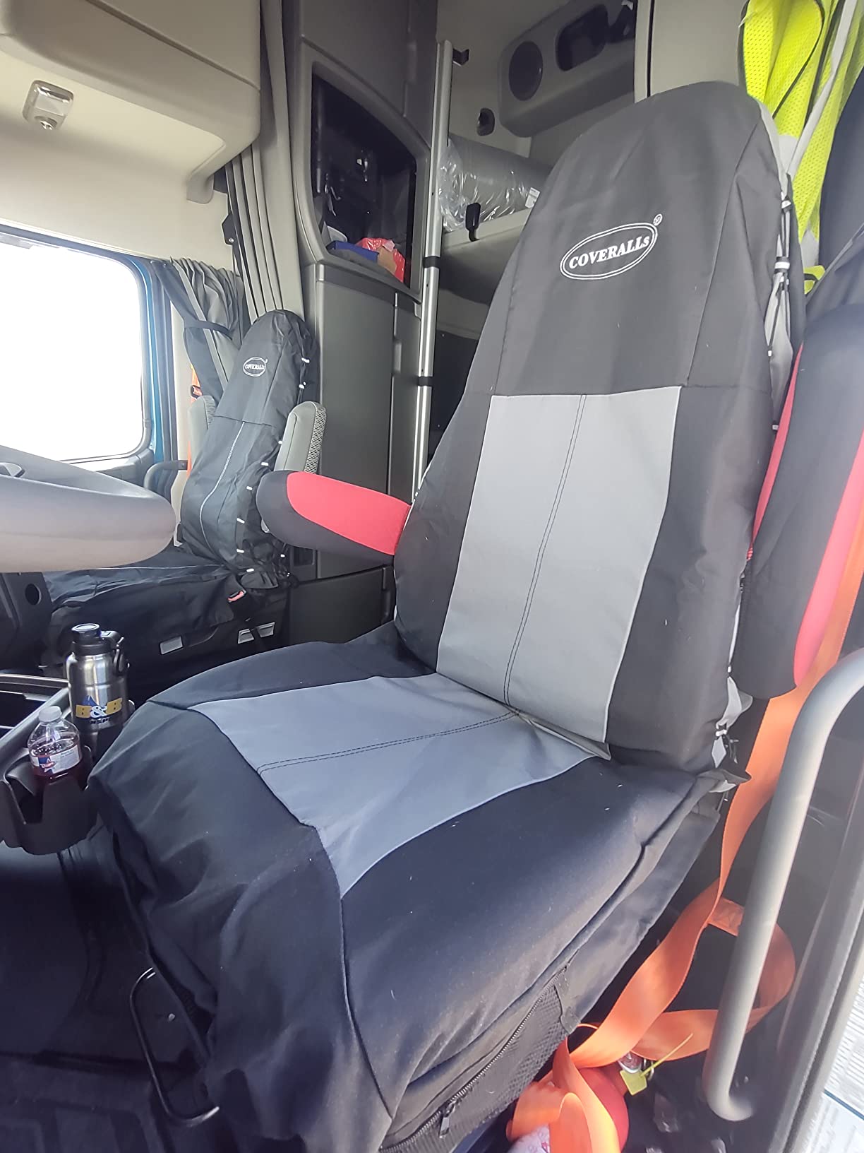 Seats Inc. Coveralls Truck Seat Cover - Solid Black, Model Number 9106 customer photo 2