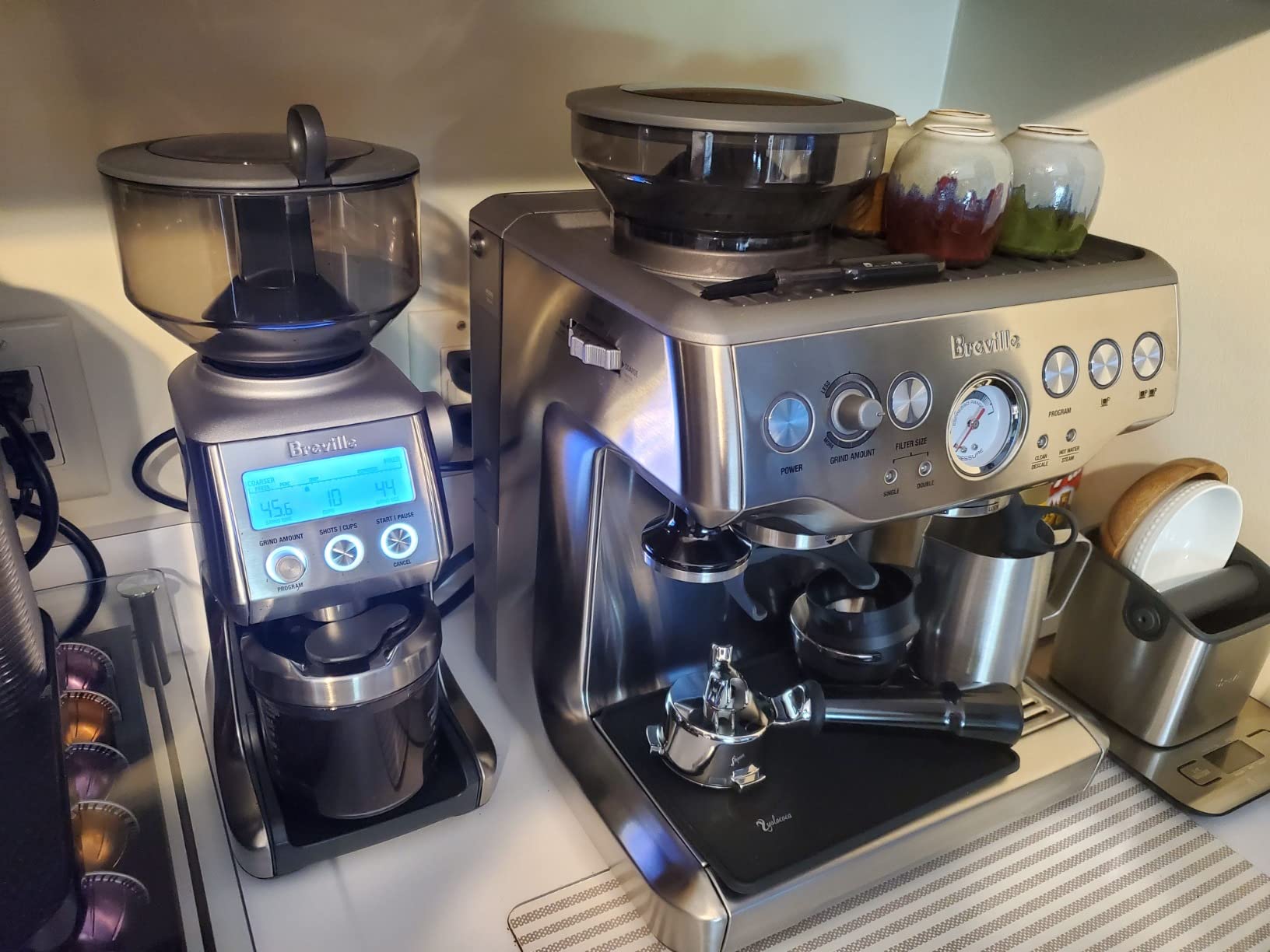 Breville BCG820BSS Smart Grinder Pro, Brushed Stainless Steel customer photo 2