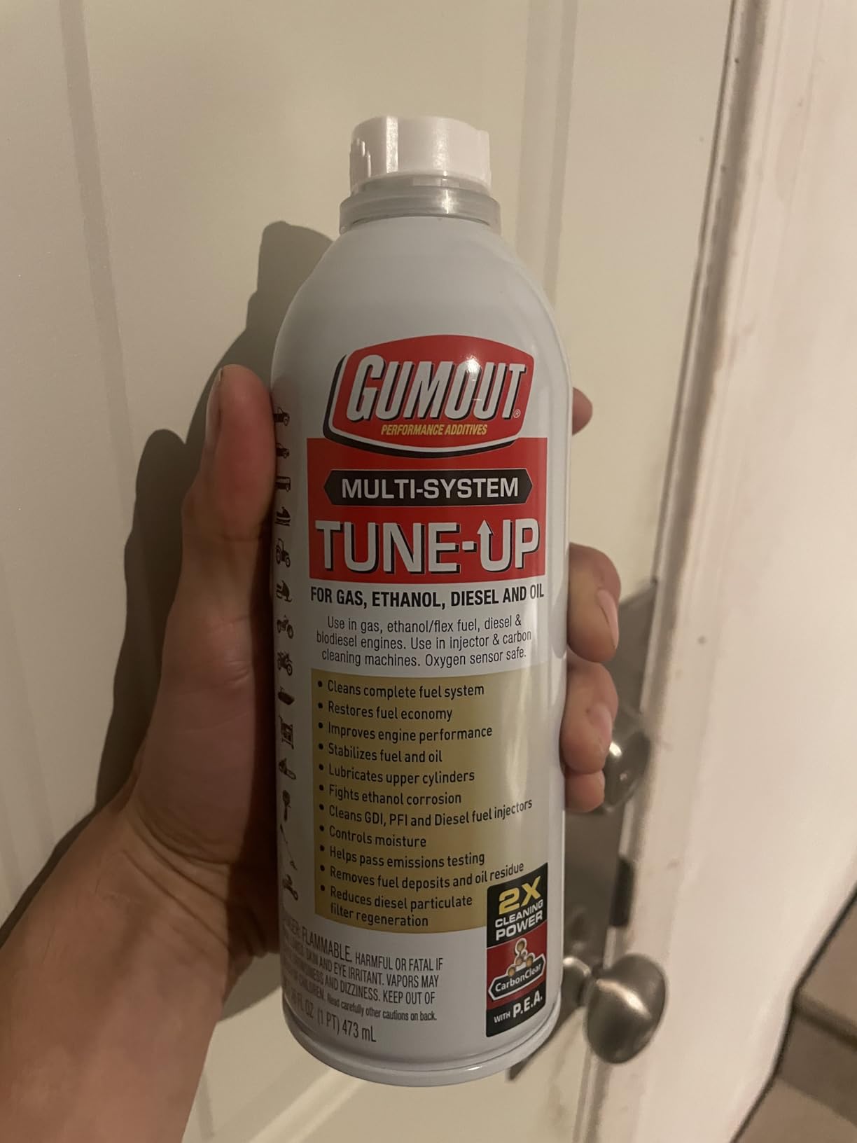 Gumout 510011 Multi-System Tune-Up, Fuel Stabilizer Injector Cleaner & Gas Treatment, 16 oz, Full Fuel System Cleaner - Improves Engine Performance, Cleans & Removes Deposits and Residue customer photo 2