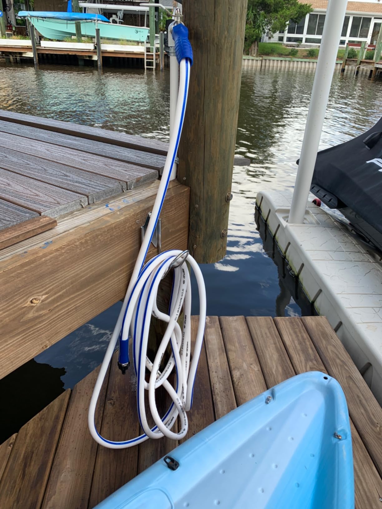 SmartFlex RV/Marine Water Hose, 5/8 in. x 25 ft., Hybrid, White - HSFRV525 customer photo 1