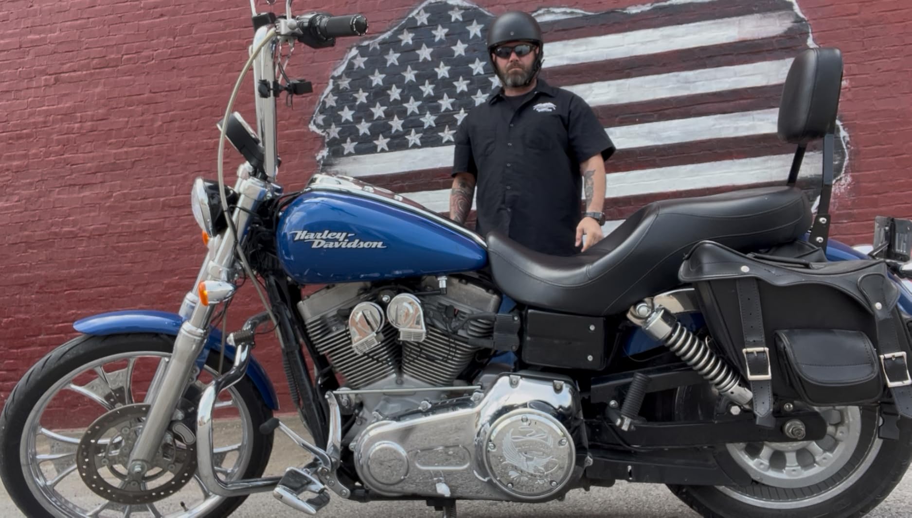 Milwaukee Leather SH66602 Zip-Off Double Pocket PVC Throw Over Motorcycle Saddlebags - One Size customer photo 2