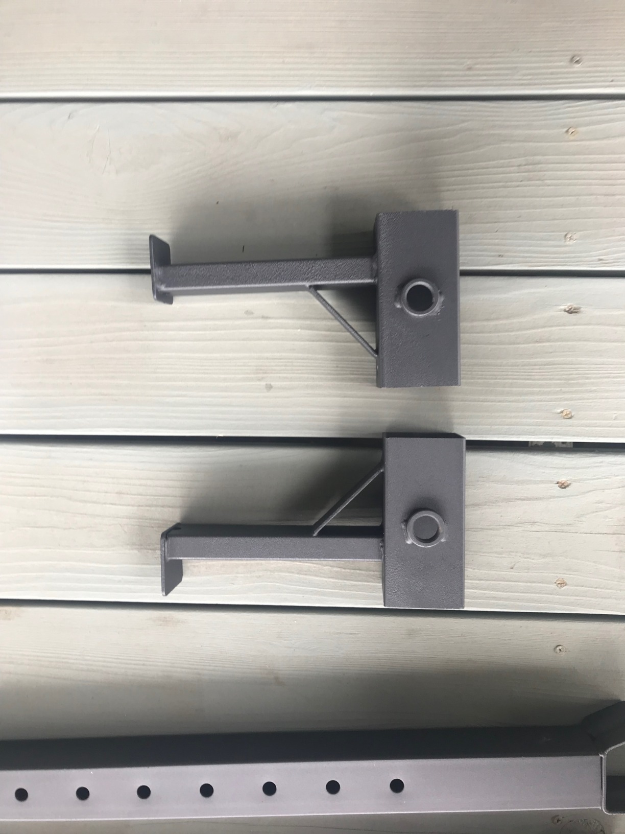 Yaheetech Adjustable Squat Rack Pair, Barbell Bench Press Stands, Home Gym customer photo 2