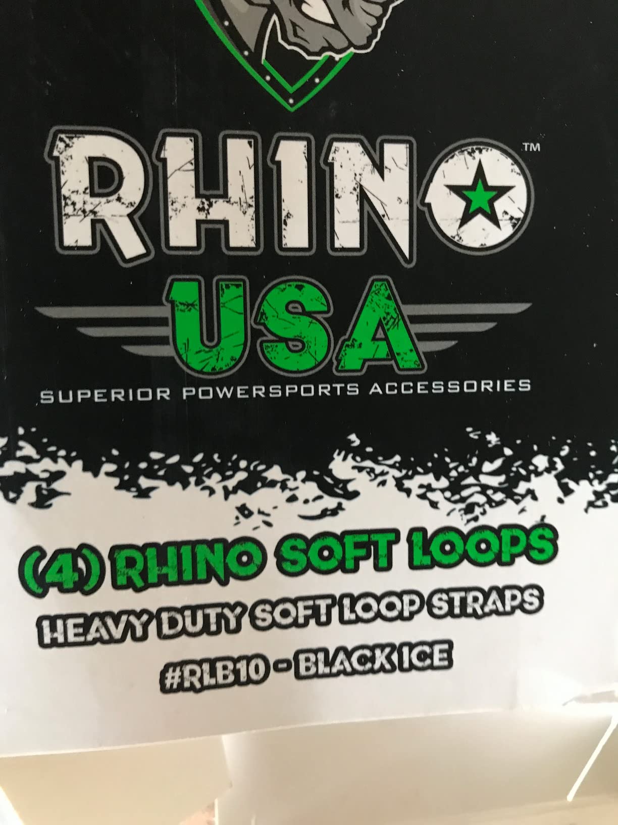 Rhino USA Soft Loop Tie Down Straps (4-Pack) - Motorcycle Handlebar Straps customer photo 1
