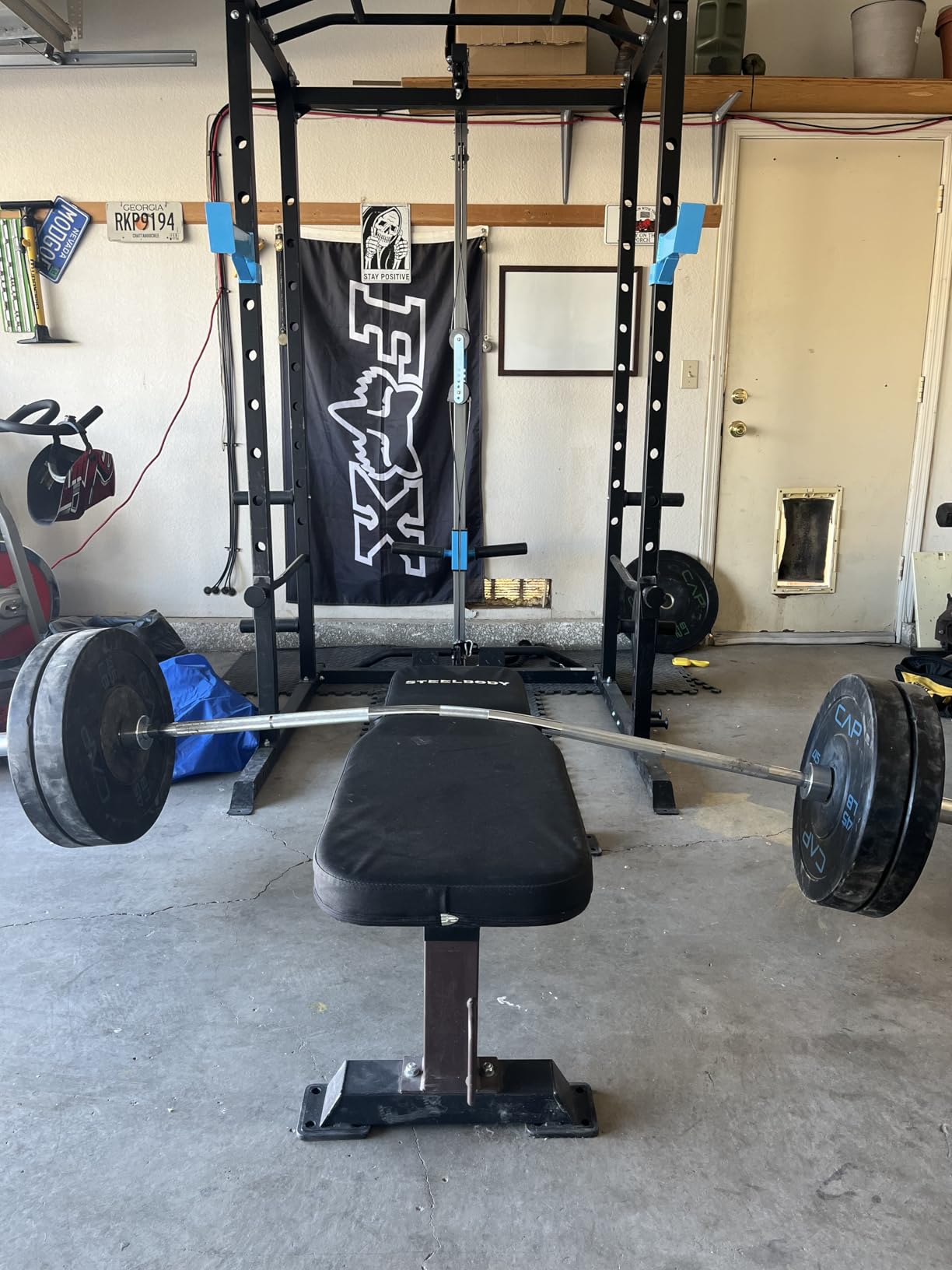 Steelbody Deluxe Utility Weight Bench for Home Gym Weightlifting and Strength Training customer photo 1