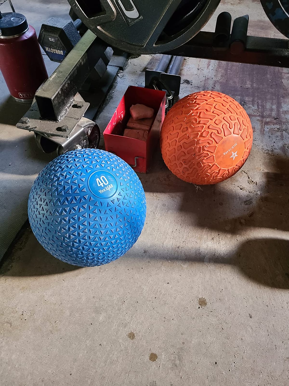 Yes4All Sand-Filled Slam Ball for Strength Training customer photo 1