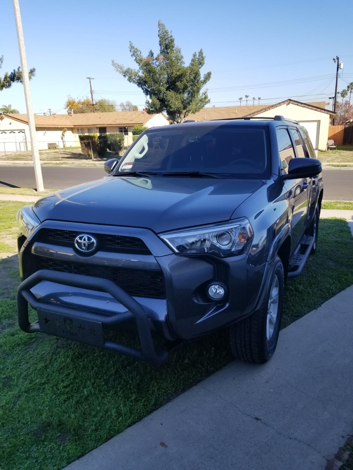 Tyger Auto TG-GD6T60178 Front Bumper Guard Compatible with 2010-2024 Toyota 4Runner (Exclude 14-24 Limited, 19-22 Nightshade, 22-24 TRD Pro) | Textured Black | Light Mount | Bull Bar customer photo 1