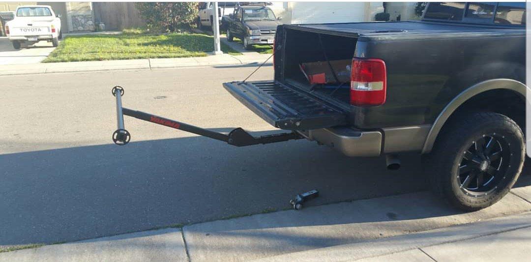 Yakima LongArm Aluminum Hitch Mount Truck Bed Extender Rack, Black customer photo 2