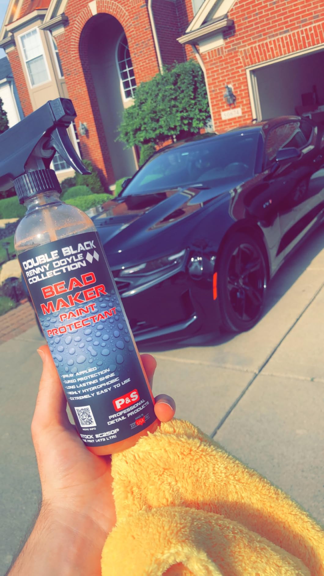P&S Bead Maker Paint Sealant – Easy Spray & Wipe Protectant for Cars, Boats & RVs – Hydrophobic Gloss & UV Protection – Safe for All Surfaces - 1 Gallon customer photo 2