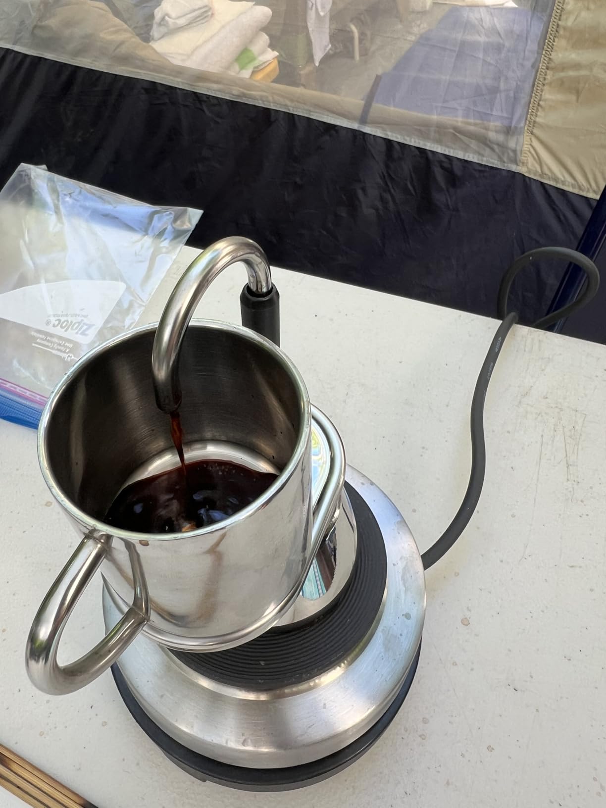 GSI Outdoors, MiniEspresso Set, Superior Backcountry Cookware Since 1985, 1 Cup customer photo 2
