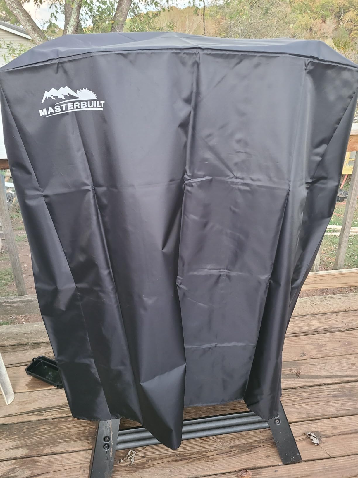 Masterbuilt® 40-inch Vertical BBQ Smoker Weather-Resistant Polyester Cover to Fit All Masterbuilt 40-inch Vertical Smokers in Black, Model MB20080210 customer photo 1