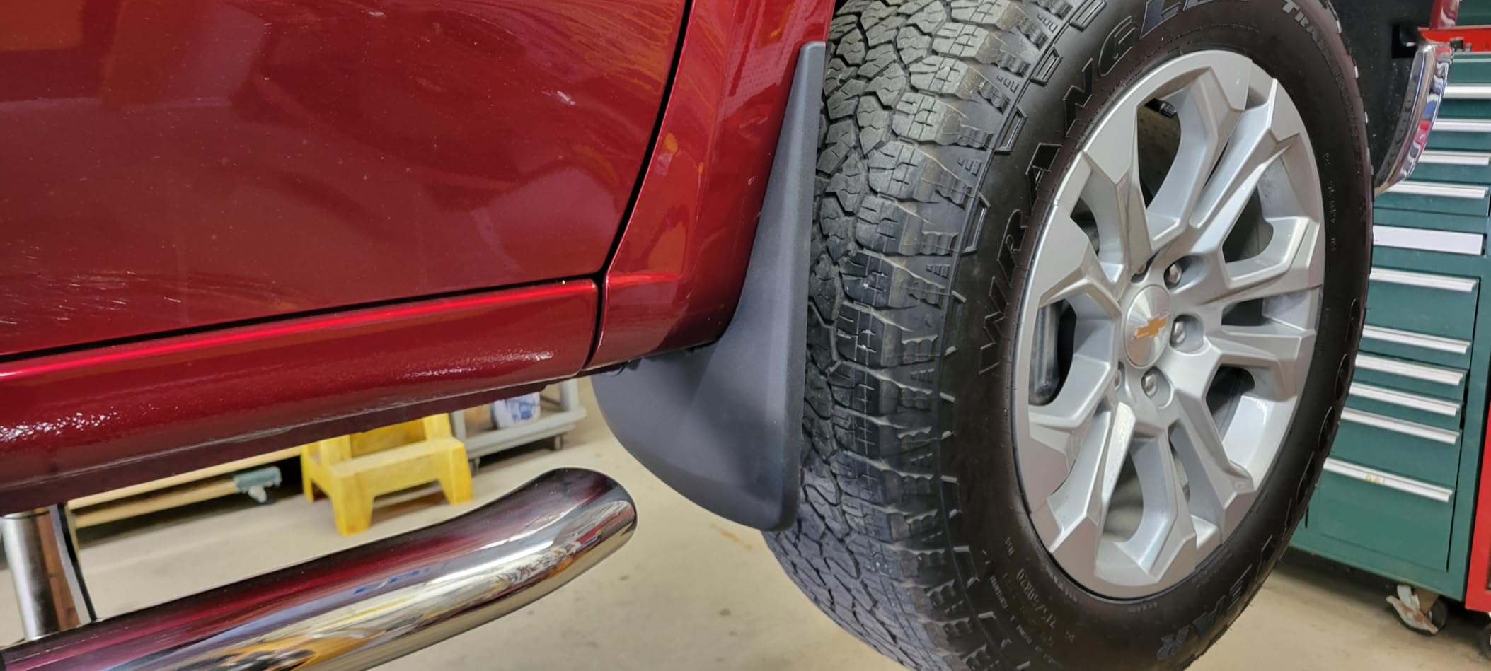 Kiwi Master No Drill Mud Flaps for 2009-2018 Ram 1500/2500/3500 w/o Fender customer photo 2