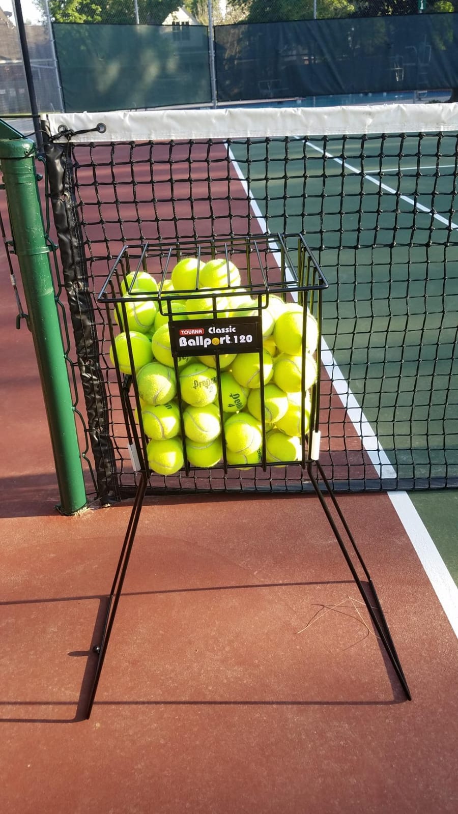 Tourna Ballport 120 Ball Pick-Up Tennis Ball Hopper customer photo 1