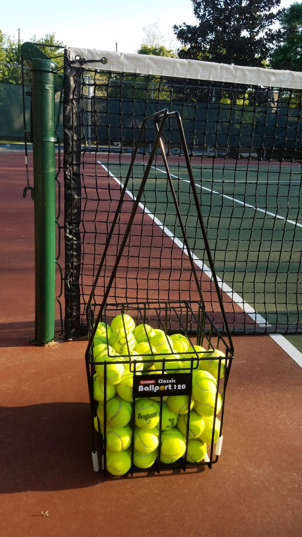 Tourna Ballport 120 Ball Pick-Up Tennis Ball Hopper customer photo 2