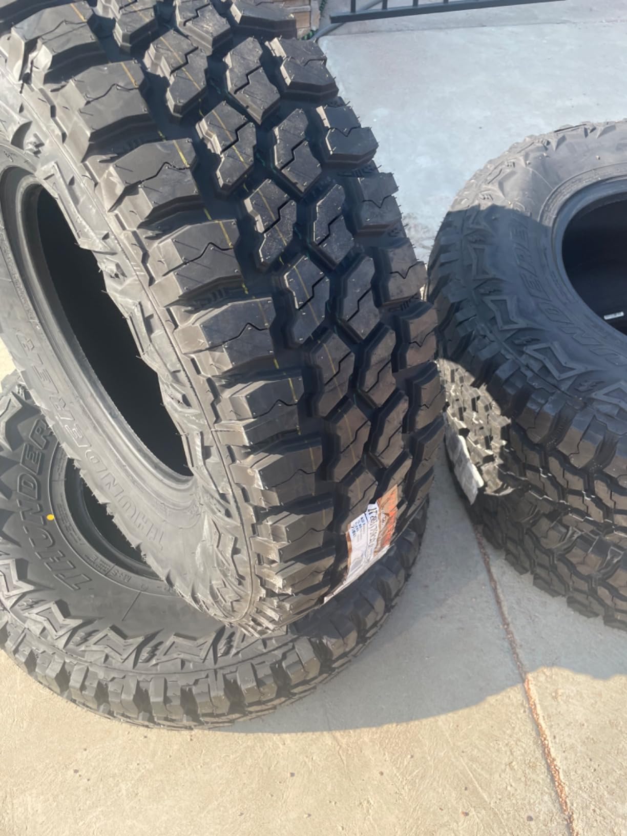 Thunderer Trac Grip M/T R408 All-Season Radial Tire - 33/12.50R17 127Q customer photo 2