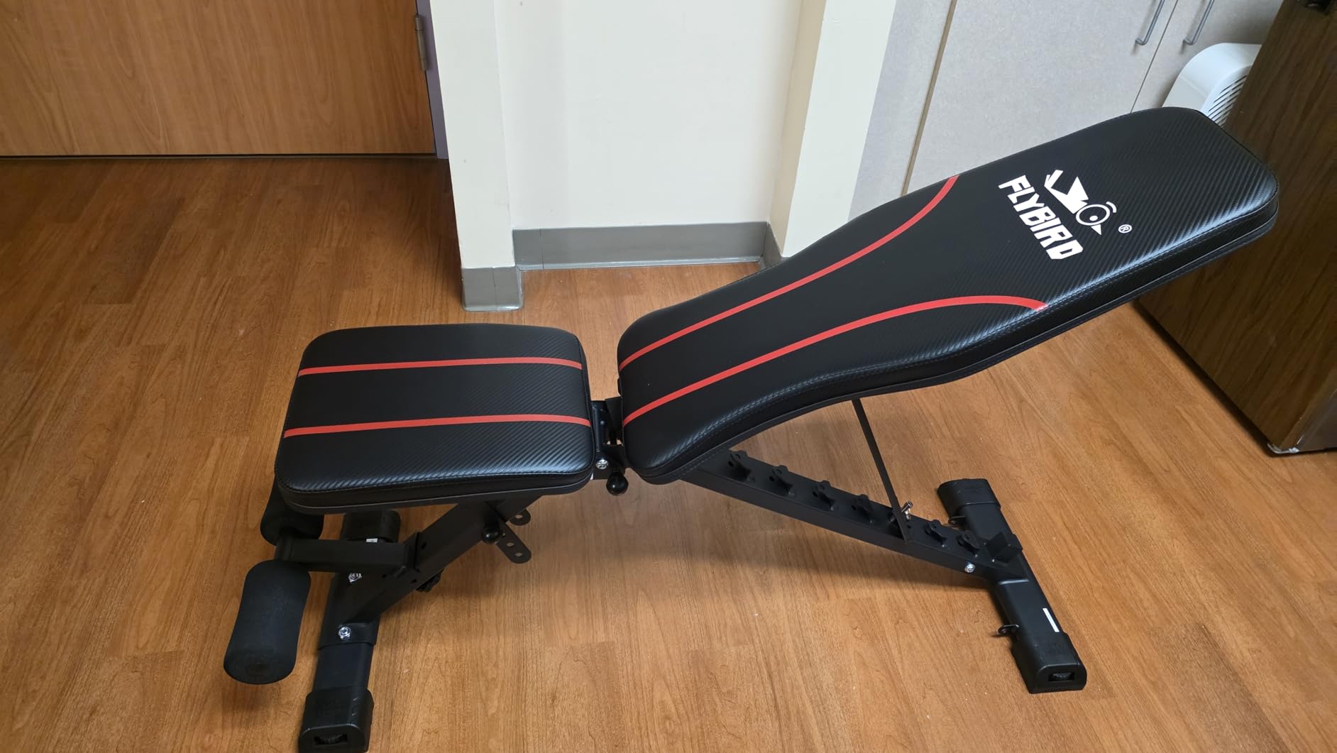 FLYBIRD Adjustable Weight Bench, Full Body Workout Bench for Home Gym customer photo 2