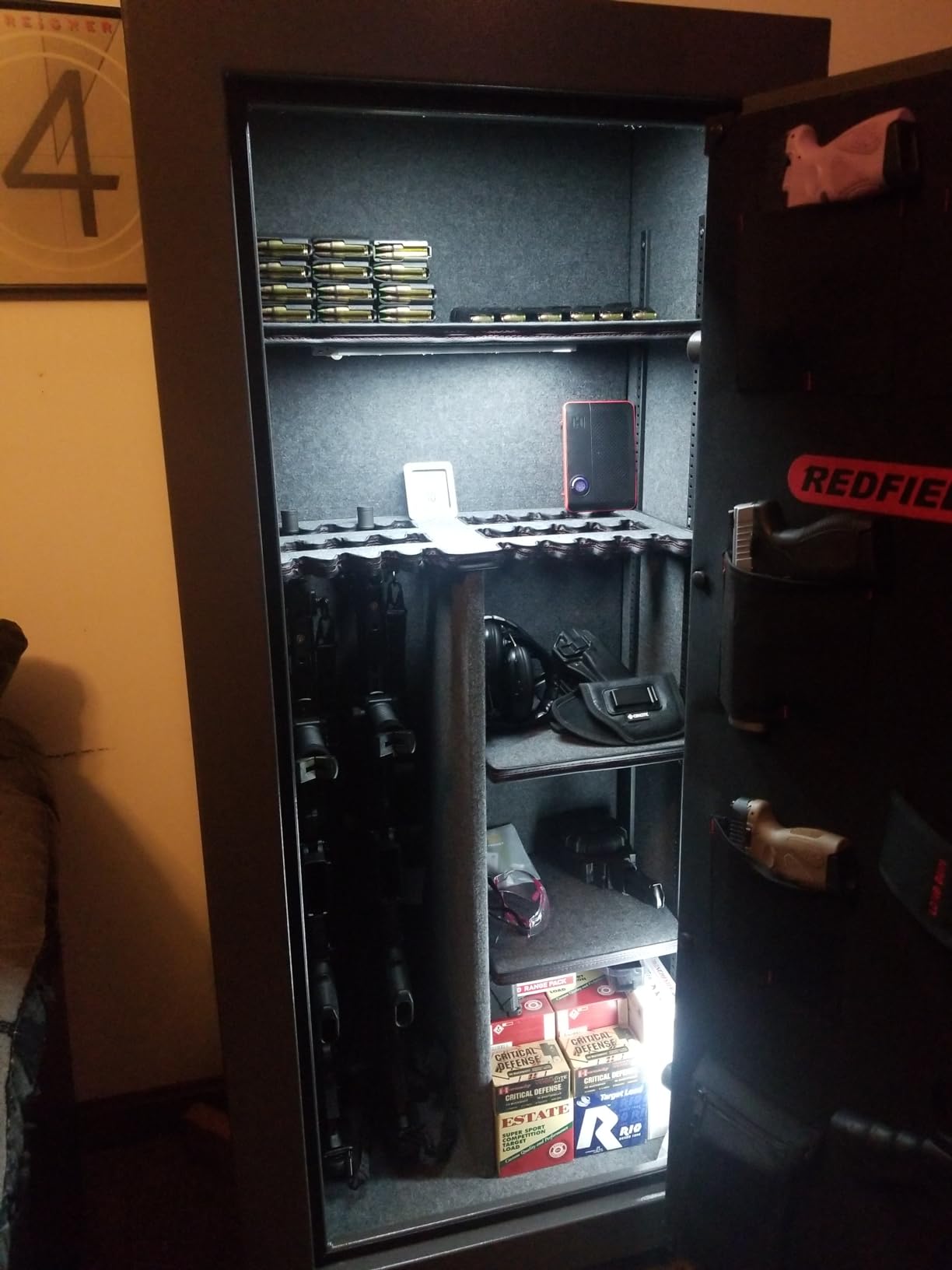 Hornady Rechargeable Dehumidifier 95900 - Portable Moisture Absorbers with Silica Gel to Prevent Moisture Damage for Gun Safe Accessories, Firearms, & More in Gun Safes & Cabinets, Closets, & Pantries customer photo 2
