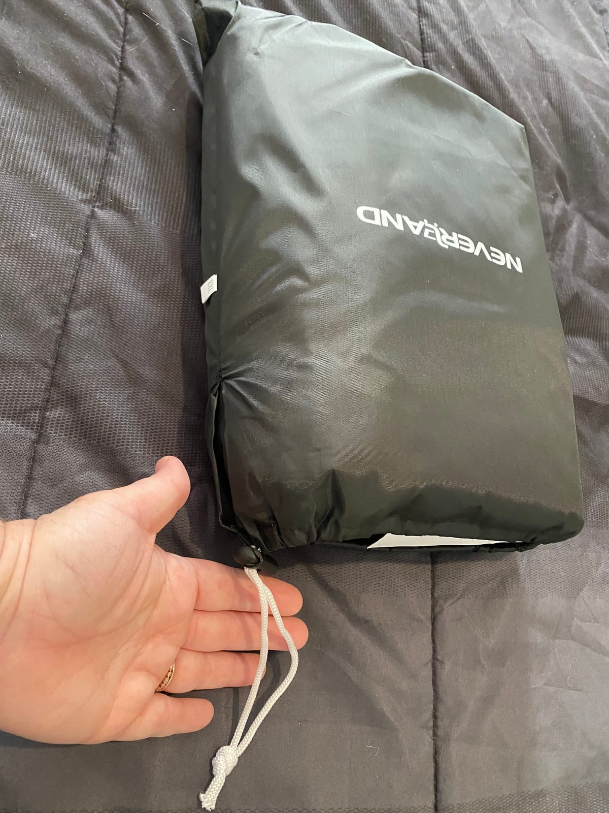 NEVERLAND Motorcycle Cover Waterproof Outdoor Heavy Duty with 2 Lock-Holes customer photo 2
