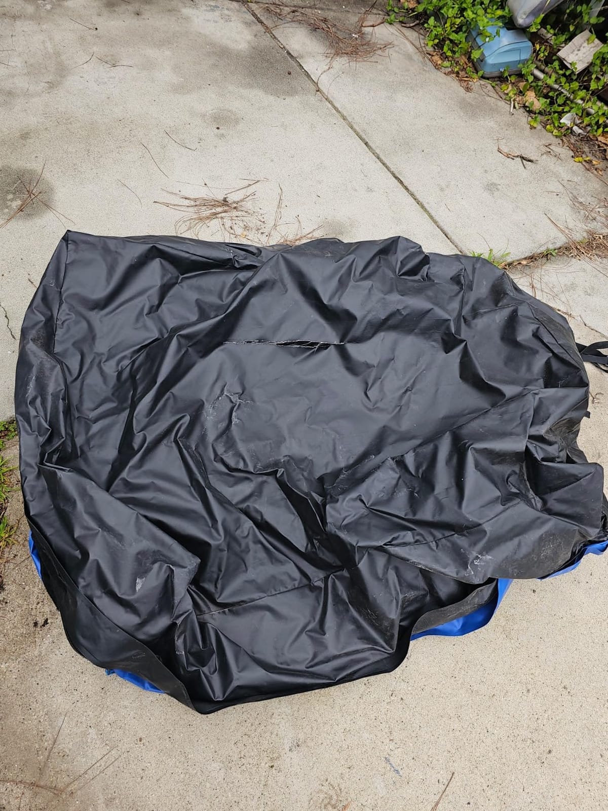 ZONETECH Durable Roof Top Waterproof Cargo Bag -Classic Black 15 Cubic Feet Premium Quality Universal Waterproof Fold-able Leak Proof Traveling Roof Top Car Bag customer photo 2